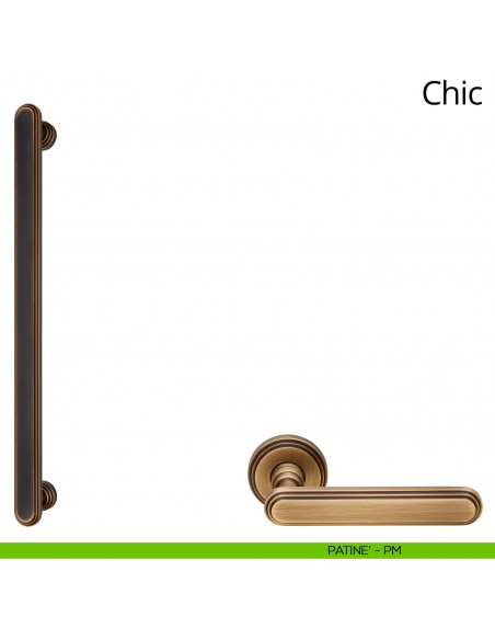 Maniglione per porta Chic Linea Calì patinè