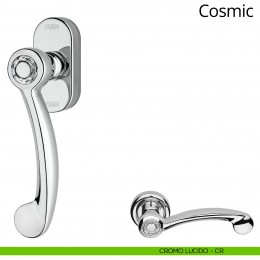 Maniglia Swarovski per finestra martellina DK antintrusione Cosmic Linea Calì 2