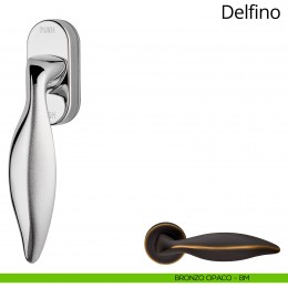 Maniglia per finestra martellina DK antintrusione Delfino Linea Calì 2