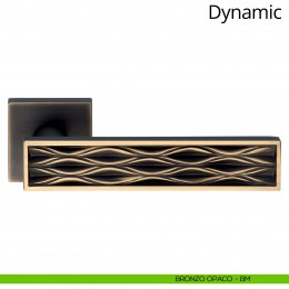 Maniglia per porta interna Dynamic Linea Calì rosetta quadrata tradizionale 2