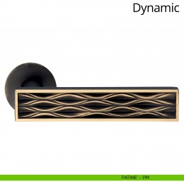 Maniglia per porta interna Dynamic Linea Calì rosetta tonda bassa 2