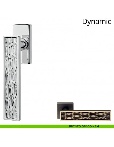Maniglia per finestra martellina DK Dynamic Linea Calì