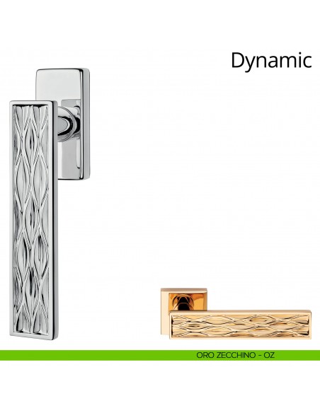 Maniglia per finestra martellina DK Dynamic Linea Calì