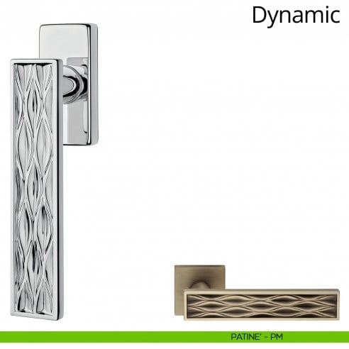 Maniglia per finestra martellina DK Dynamic Linea Calì