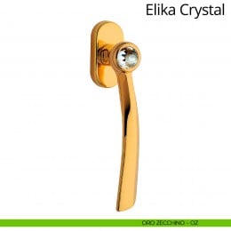 Maniglia Swarovski per finestra martellina DK Elika Crystal Linea Calì 2