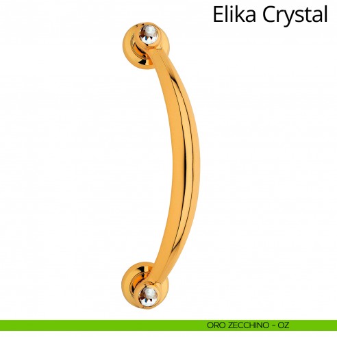 Maniglione Swarovski per porta Elika Crystal Linea Calì