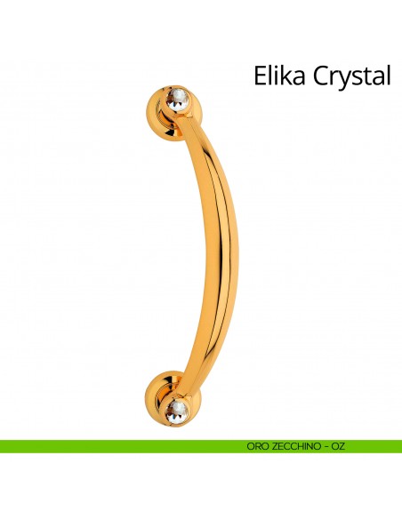 Maniglione Swarovski per porta Elika Crystal Linea Calì