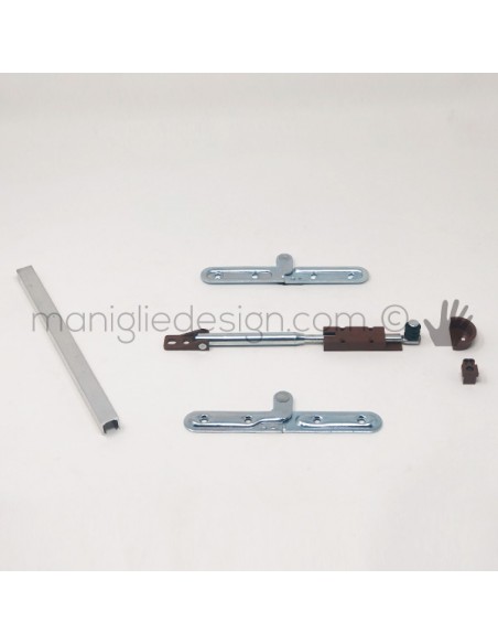 Kit per porta pieghevole a battente Sisco Sistem Serie 100