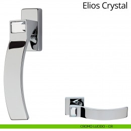 Maniglia Swarovski per finestra martellina DK Elios Crystal Linea Calì 2