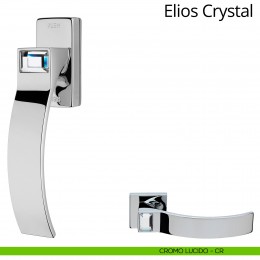 Maniglia Swarovski per finestra martellina DK antintrusione Elios Crystal Linea Calì 2