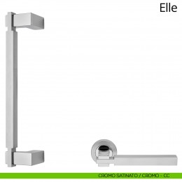 Maniglione per porta zancato Elle Linea Calì 2