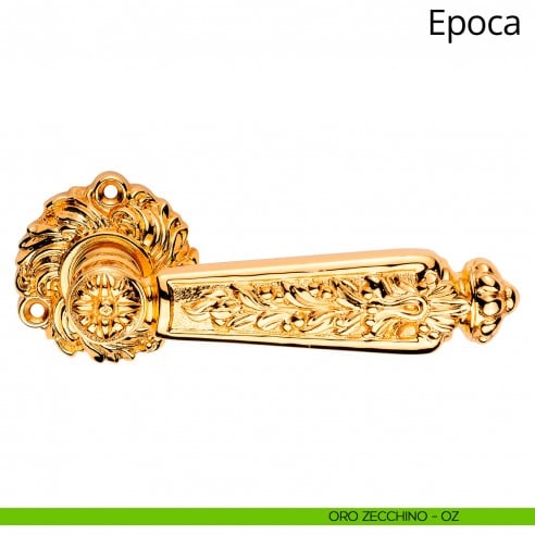 Maniglia per porta interna Epoca Linea Calì oro zecchino