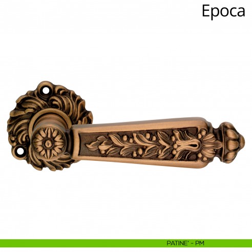 Maniglia per porta interna Epoca Linea Calì patinè