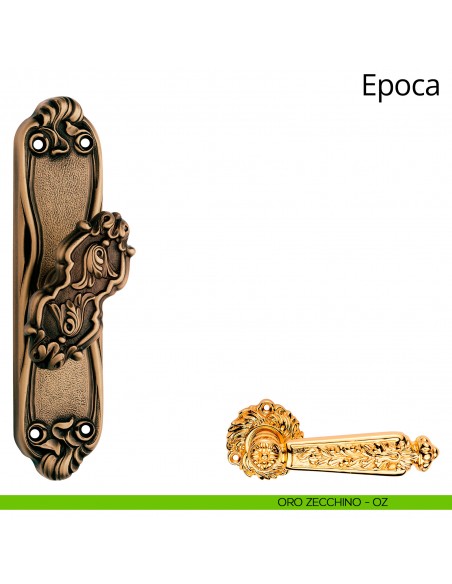 Maniglia per finestra cremonese Epoca Linea Calì oro zecchino