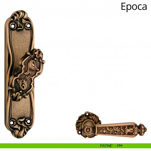 Maniglia per finestra cremonese Epoca Linea Calì patinè