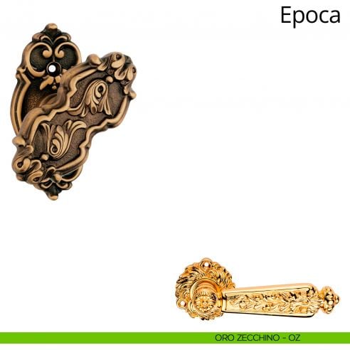 Maniglia per finestra martellina Epoca Linea Calì oro zecchino