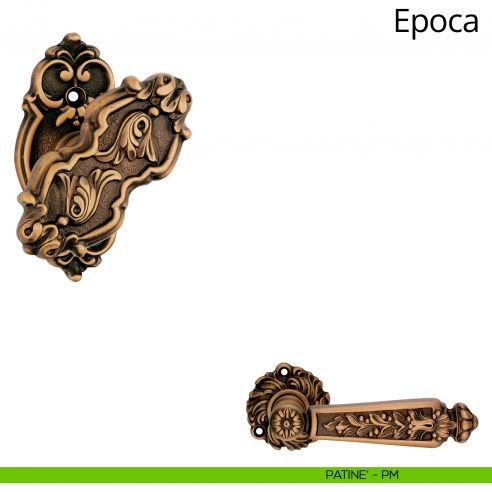 Maniglia per finestra martellina Epoca Linea Calì patinè