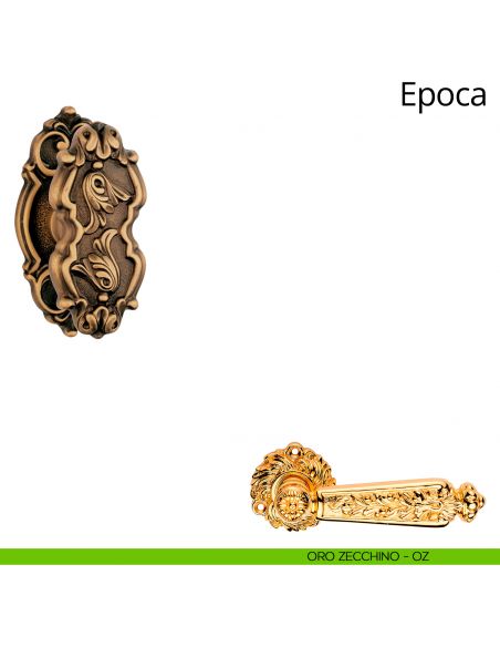 Pomolo per porta girevole Epoca Linea Calì oro zecchino