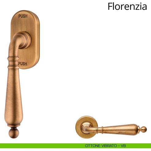 Maniglia per finestra martellina DK antintrusione Florenzia Linea Calì