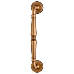 Maniglione per porta dritto Florenzia Linea Calì con rosette semplici