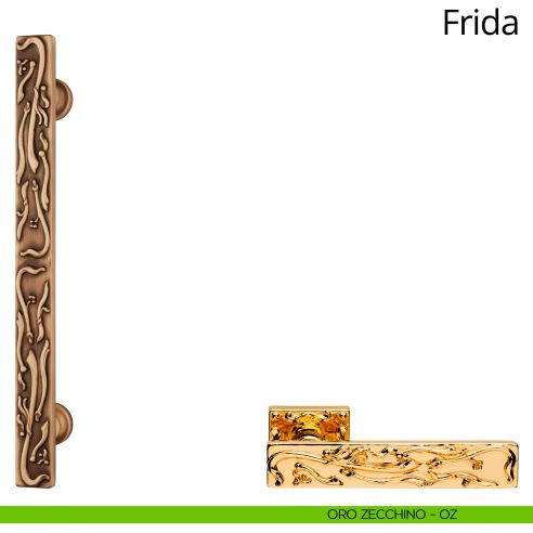 Maniglione per porta dritto Frida Linea Calì