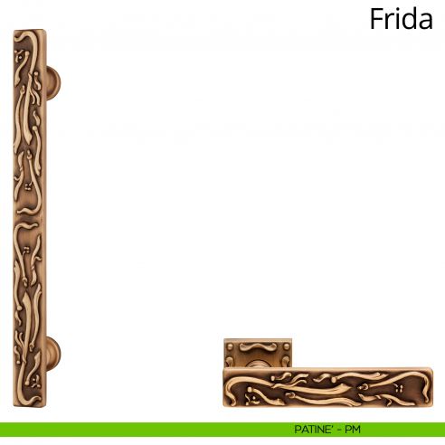 Maniglione per porta dritto Frida Linea Calì
