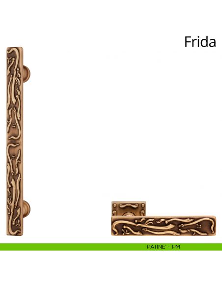 Maniglione per porta dritto Frida Linea Calì
