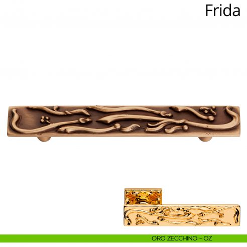 Maniglia per mobile Frida Linea Calì oro zecchino