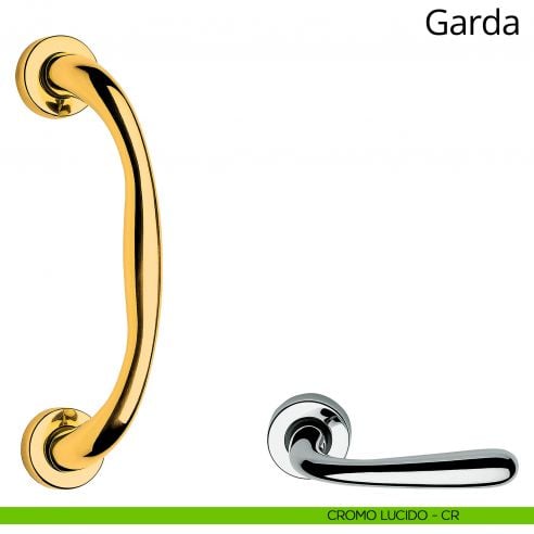 Maniglione per porta Garda Linea Calì cromo