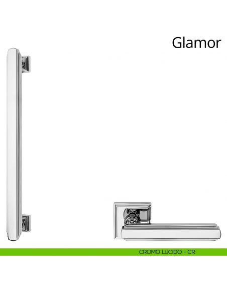 Maniglione per porta dritto Glamor Linea Calì