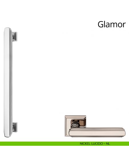 Maniglione per porta dritto Glamor Linea Calì