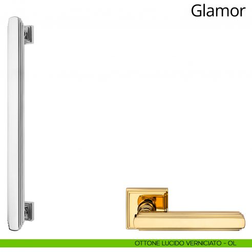 Maniglione per porta dritto Glamor Linea Calì