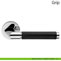 Maniglia per porta interna Grip Linea Calì rosetta tonda tradizionale 2