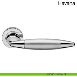 Maniglia per porta interna Havana Linea Calì rosetta tonda 2