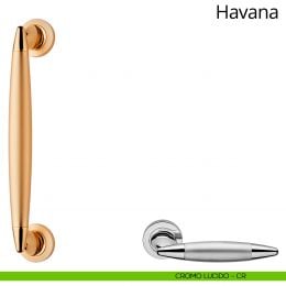 Maniglione per porta dritto Havana Linea Calì 2