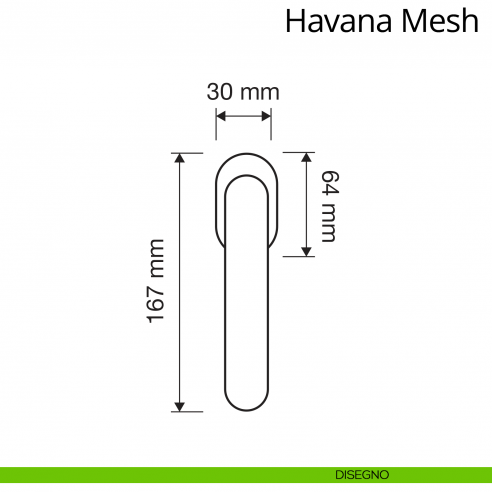 Maniglia per finestra martellina DK con Swarovski Havana Mesh Linea Calì disegno