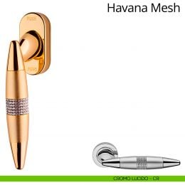 Maniglia per finestra martellina DK antintrusione Havana Mesh Linea Calì 2