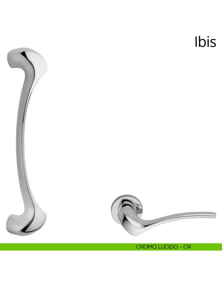 Maniglione per porta Ibis Linea Calì cromo