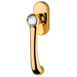 Maniglia per finestra martellina DK Swarovski Idea Crystal Linea Calì