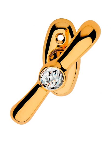 Maniglia per finestra martellina Idea Crystal Linea Calì