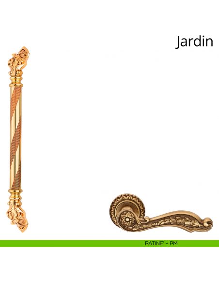 Maniglione per porta Jardin Linea Calì patinè