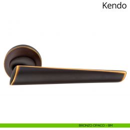 Maniglia per porta interna Kendo Linea Calì rosetta tonda tradizionale 2