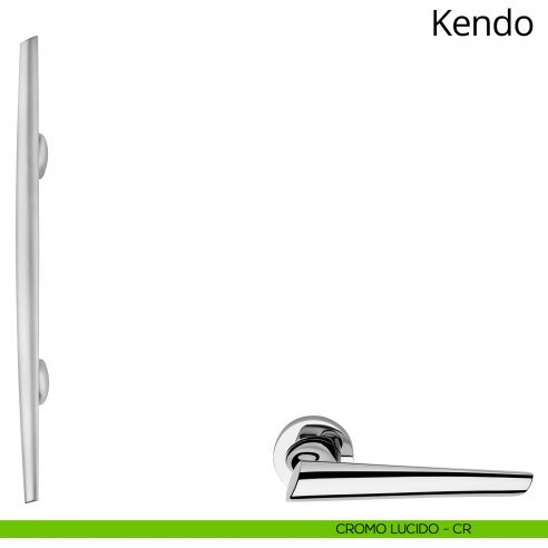 Maniglione per porta Kendo Linea Calì cromo