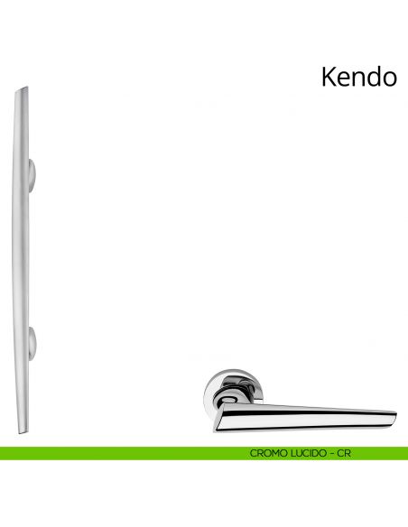 Maniglione per porta Kendo Linea Calì cromo
