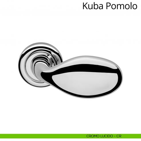 Pomolo per porta girevole Kuba Linea Calì cromo