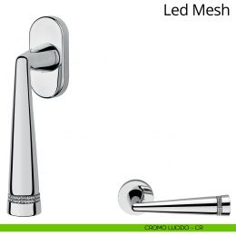 Maniglia Swarovski per finestra martellina DK Led Mesh Linea Calì 2