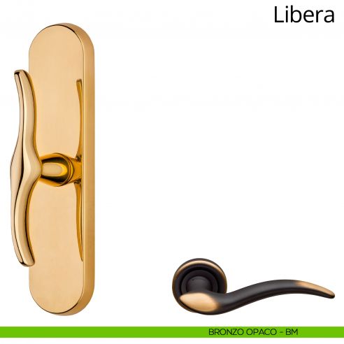 Maniglia per finestra cremonese Libera Linea Calì bronzo opaco