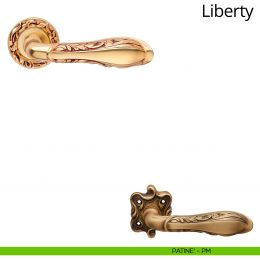 Maniglia per porta interna Liberty Linea Calì con rosetta tonda 2