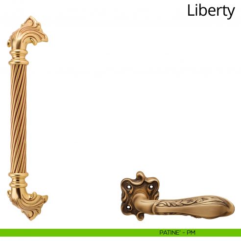 Maniglione per porta Liberty Linea Calì patinè