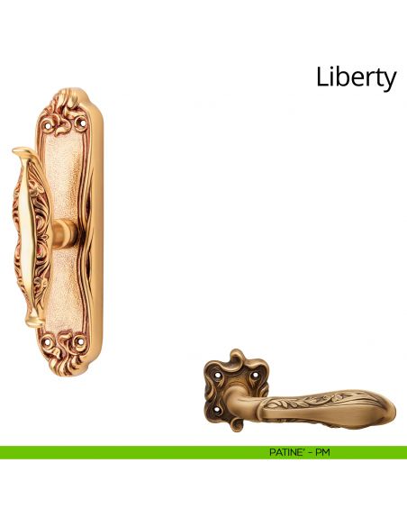 Maniglia per finestra cremonese Liberty Linea Calì patinè